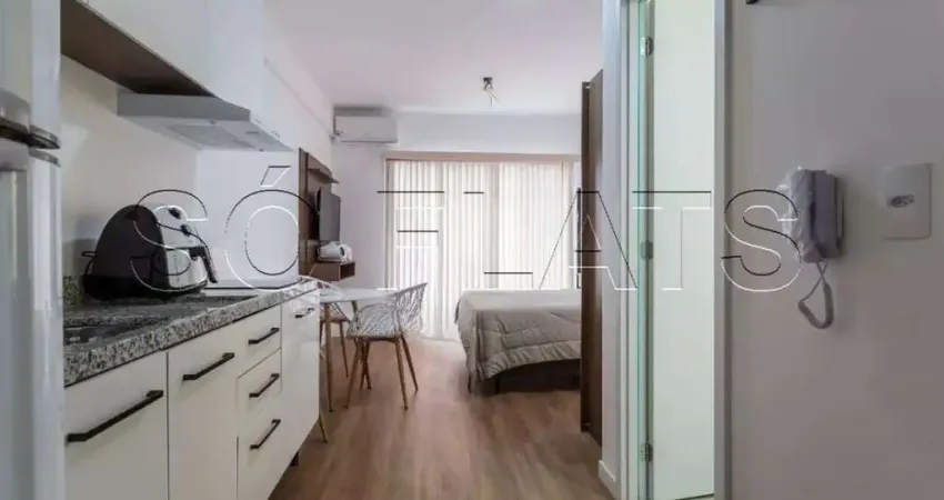 Residencial Voxx Vila Nova, studio disponível para locação com 24m² e 01 dormitório.
