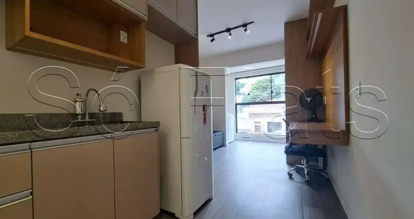 Residencial Joy Vila Clementino, flat disponível para locação contendo 20m² e 01 dormitório.