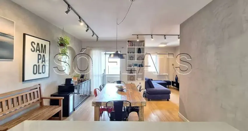 Apartamento com 70m² e 2 dormitórios e 1 vaga de garagem na Agua Branca