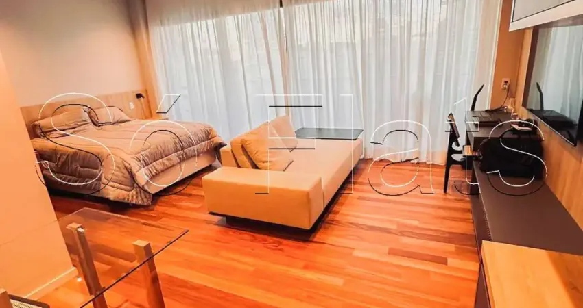 Disponível para locação lindo Residencial VN Millennium no centro da Vila Olímpia