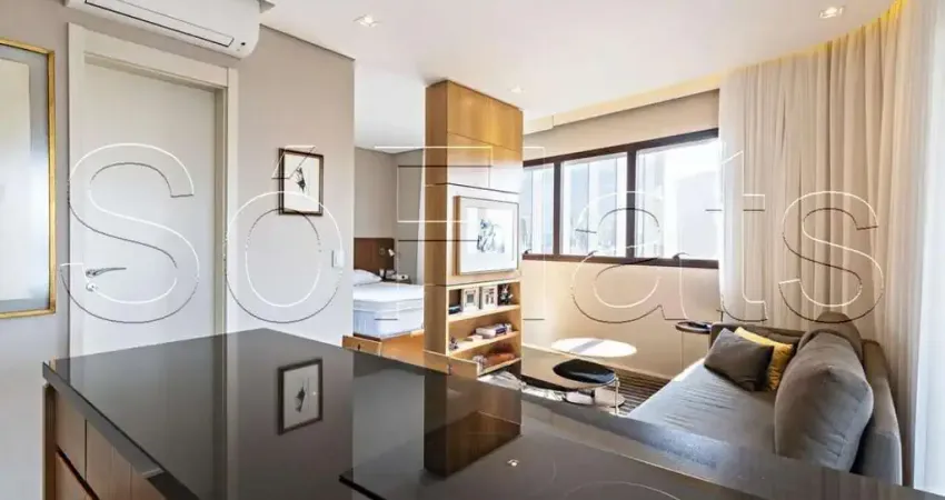 Pininfarina, studio disponível para locação com 47m², 01 dormitório e 02 vagas.