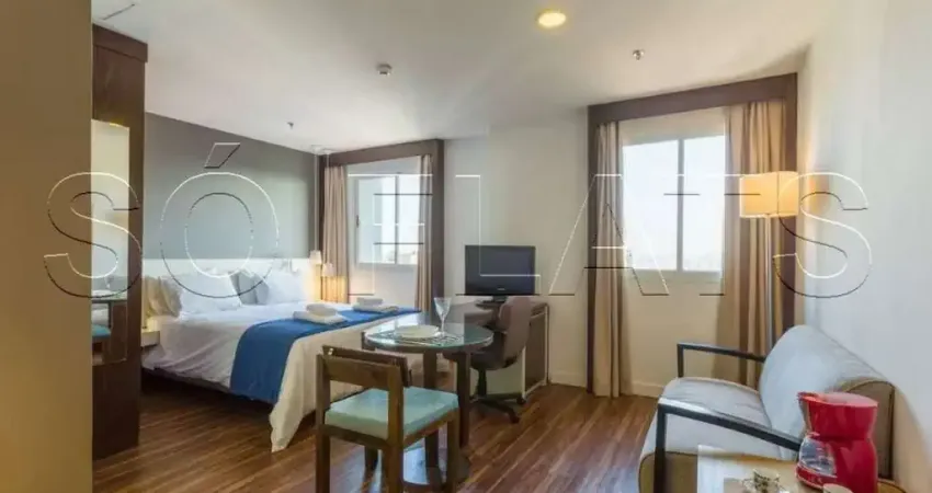 Flat 27m² com vaga no Wyndham Paulista ao lado do Metrô Trianon-Masp