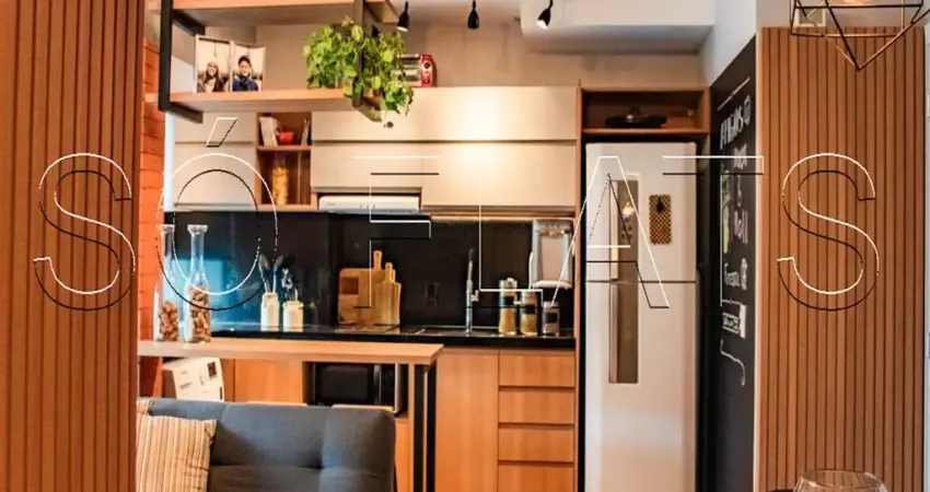 Flat mobiliado à venda na Consolação | 45m², 1 dorm, vaga | Próx. Av. Paulista