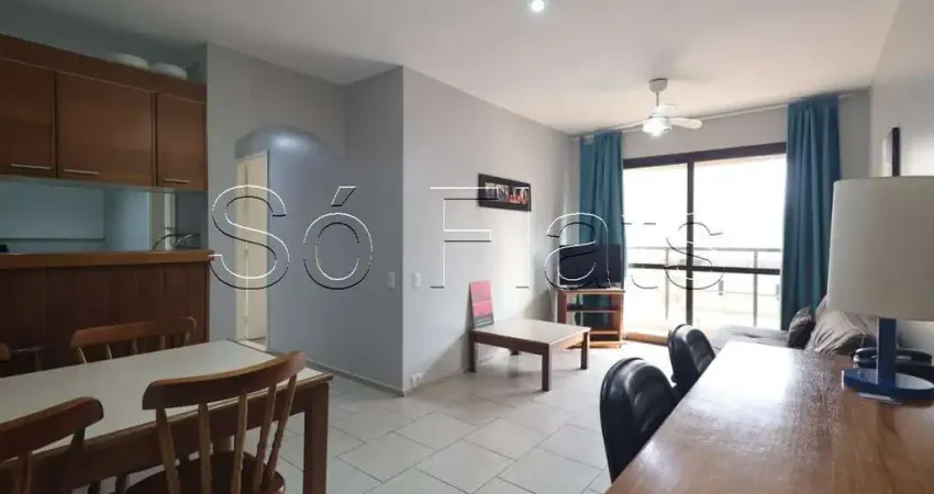 Apto para locação no Park Avenue 60m², 2 dormitórios e 2 vagas de garagem.