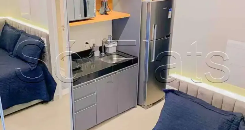 Apto no VN Oscar Freire disponível para locação com 20m² e 1 dorm, localizado na Av Rebouças.