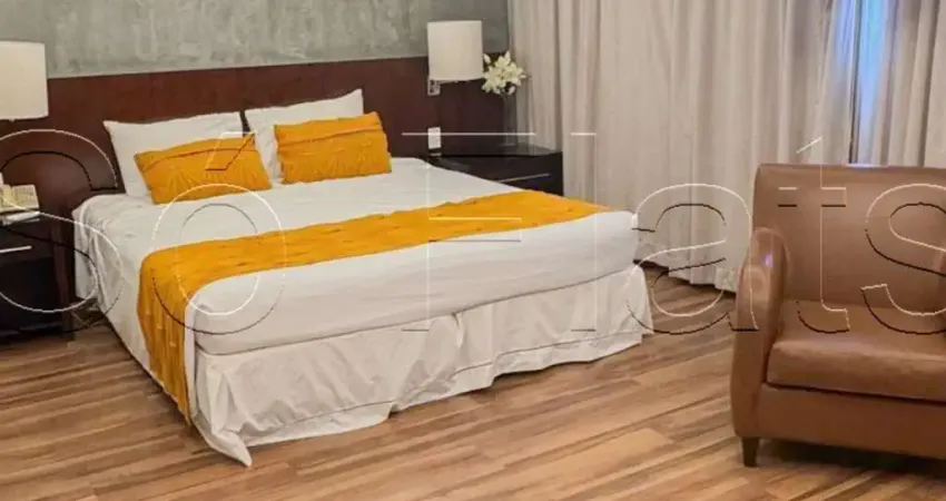 Flat disponível para locação no Brooklin, próx a Marg Pinheiros e Av Jorn Roberto Marinho. Brooklin.