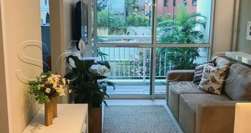 Blue Loft na Vila Nova Conceição com 1 dormitório e 1 vaga, disponível locação.