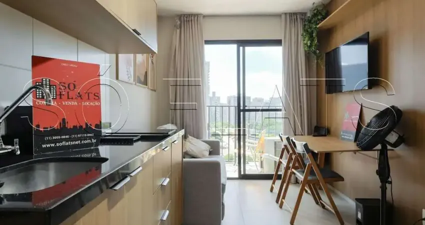 Studio Vibe Pinheiros, flat disponível para locação com 27m² e 1 dormitório.