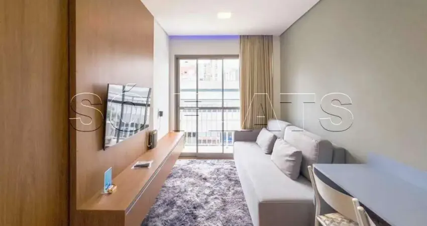 Studio Next One Itaim, apartamento disponível para locação com 27m², 1 dormitório