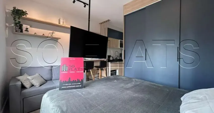 Studio 25m² mobiliado à venda na Vila Olímpia | Lazer completo | Próx. Faria Lima