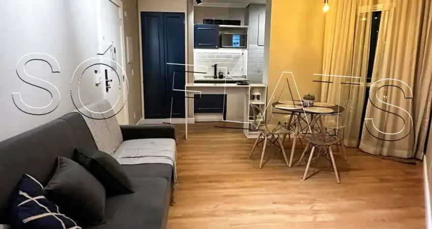 Flat 2 Dorm 48m² à Venda na Consolação | 1 Vaga | Próx. Av. Paulista e Metrô