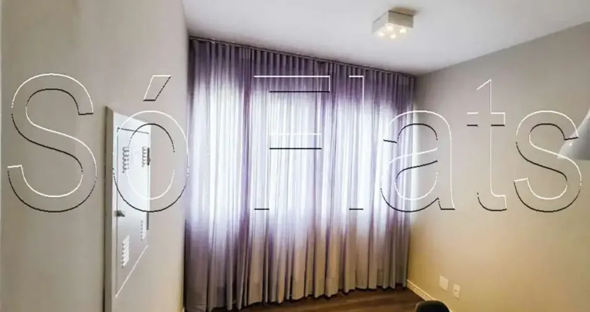 Apartamento 1 Dorm 39m² com Vaga disponível para locação em Moema Al Dos Arapanés.