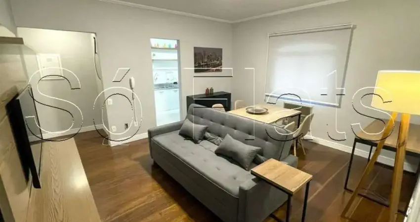 Apartamento 2 Dorm 80m² à Venda Jardim Paulista Augusta Flat c/ Vaga Próx Paulista
