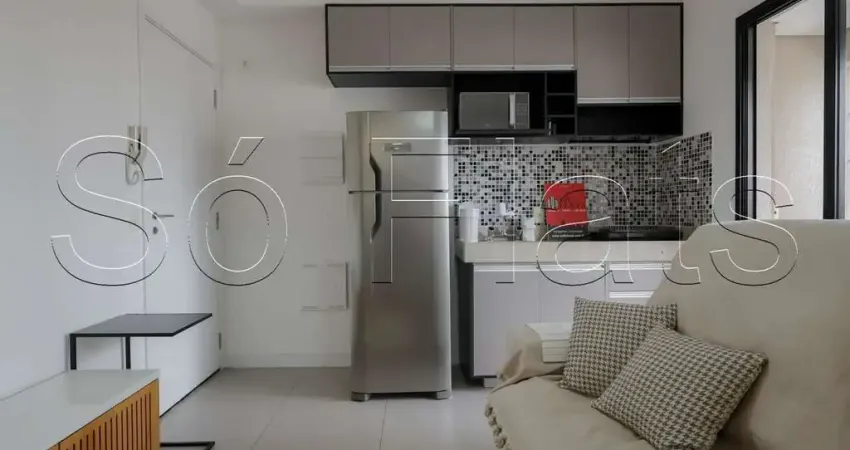 Apto Residencial Vox Vila Olímpia disponível para locação com 56m², 01 dormitório e 01 vaga.