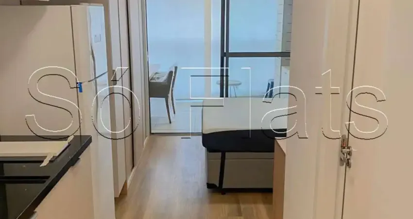 Residencial Air Brooklin, apto disponível para locação contendo 30m² e 1 dormitório.