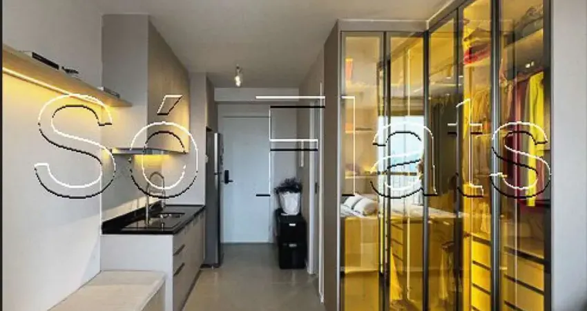 Studio mobiliado contendo 25m² na Vila Olímpia com lazer completo ideal para morar.