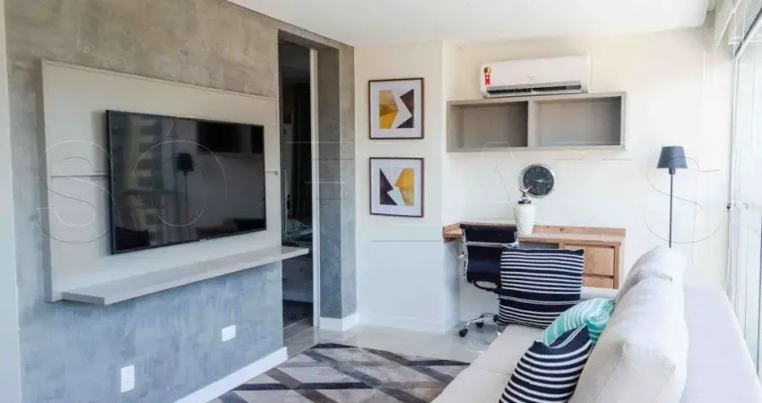 Residencial Horizonte jK - no Itaim Bibi 1 Suíte Luxo 54m² disponível para locação sem fiador.
