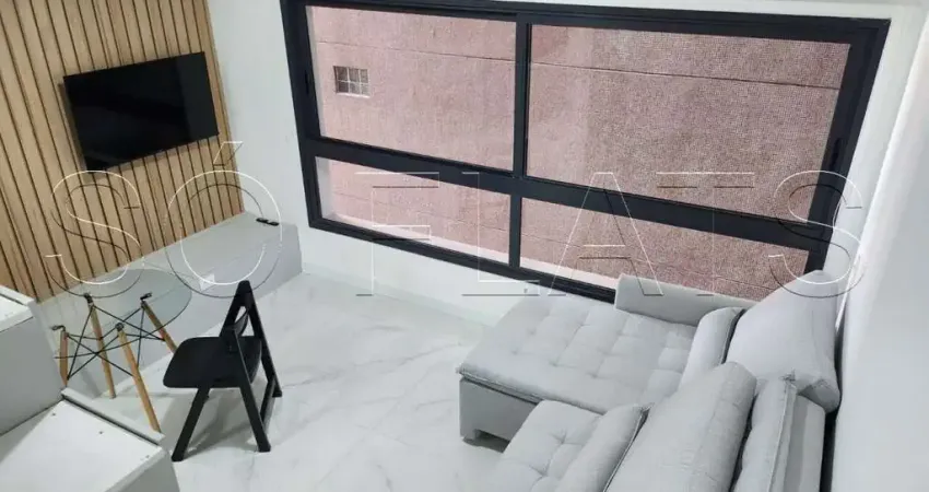 Studio mobiliado 33m² à venda em Perdizes próximo à PUC e Allianz