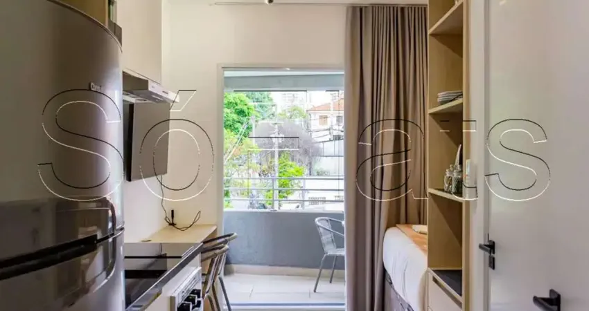 Studio 24m² com varanda em Perdizes próximo ao metrô PUC e Allianz Parque