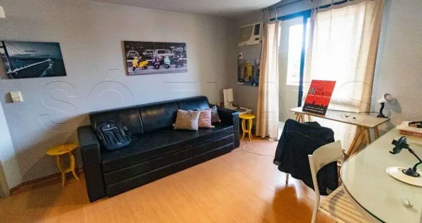 Flat Riverside disponível para venda com 35m², 1 dormitório e 1 vaga