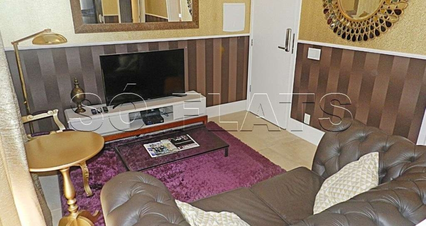 Apartamento no Residencial Mario Ferraz 58m²  1 dormitório 1 vaga para locação.