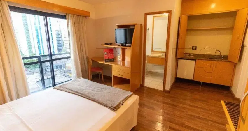 Flat Interative 23m² 1 dormitório 1 vaga para locação no Jardim Paulista.