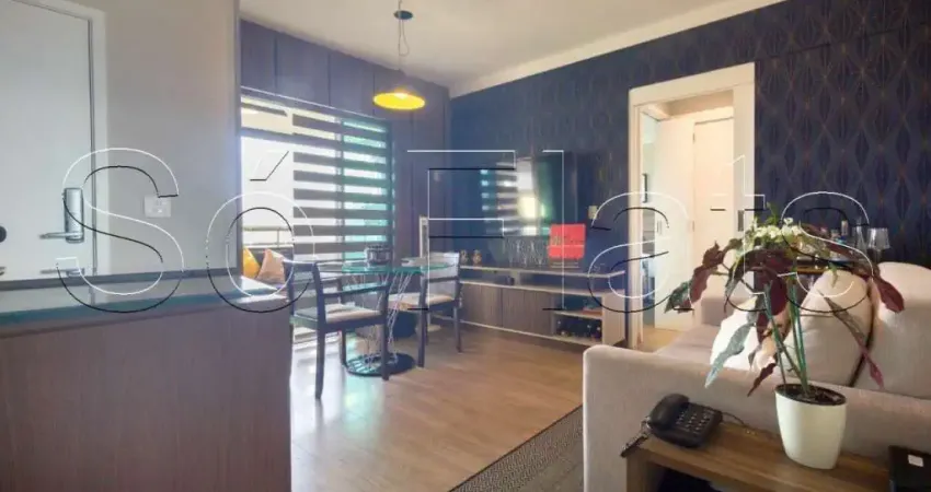 Flat Gran Estanconfor Veranda Berrini disponível para venda com 40m², 01 dorm e 01 vaga