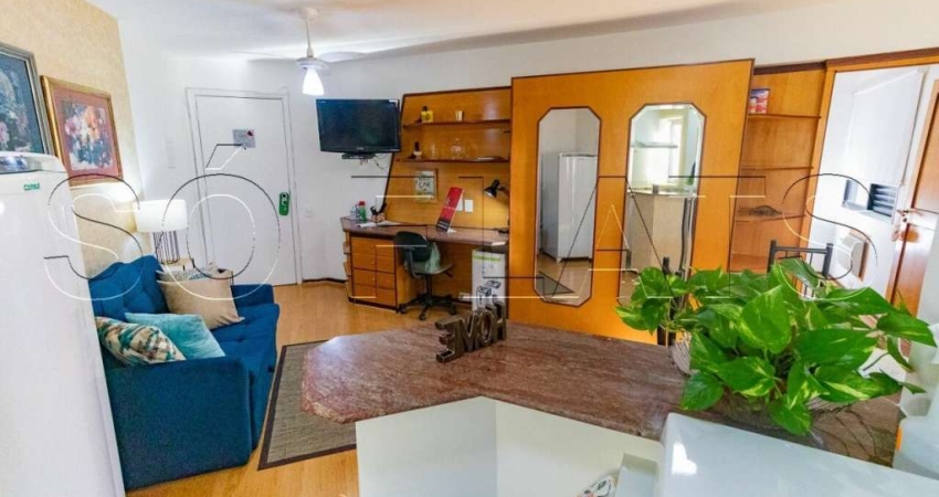 Flat próx a Av Paulista, Metro Consolação e a Rua Augusta com entrada imediata