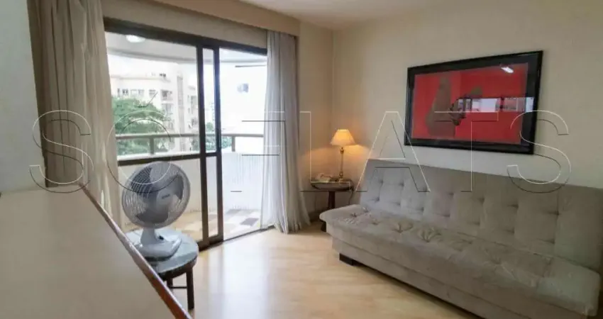 Paulista Wall Street - Flat na Bela Vista para Locação 1 Suíte 48m²