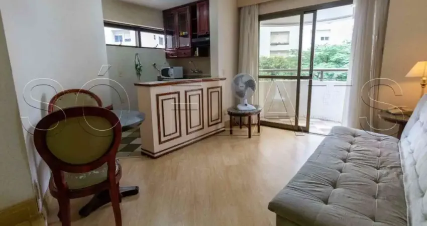 Paulista Wall Street - Flat na Bela Vista para Locação 1 Suíte 48m²