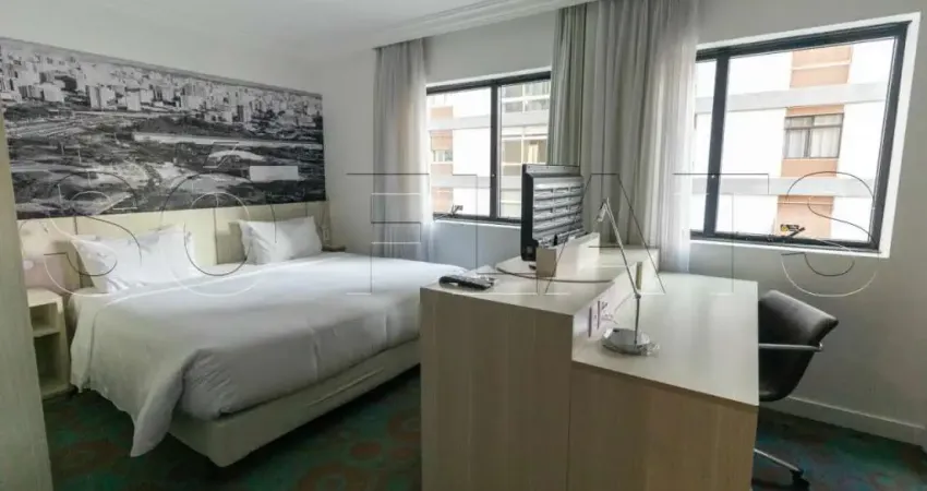 Flat na rua da Consolação ótima localização prox. ao Metrô Oscar Freire