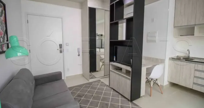 Flat para locação no Atrium Augusta, contendo 26m², 1 dormitório e 1 vaga de garagem
