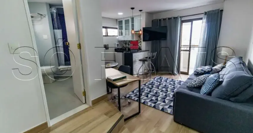Flat na Bela Vista próximo da Av Paulista, MASP e Pq Trianon. Com entrada imediata e sem fiador.