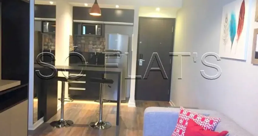 Flat no Itaim Bibi alto padrão para locação com entrada imediata e sem fiador!! Consulte-nos.