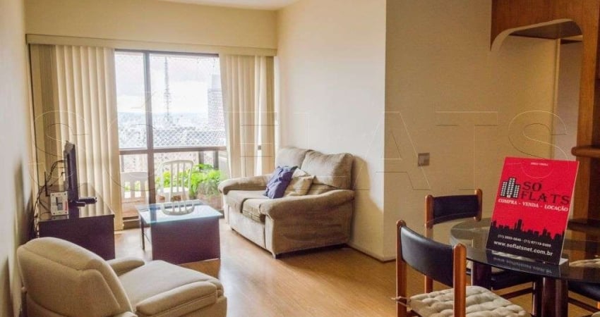 Flat no Central Plaza, disponível para locação no Jardins com 62m², prox da Estação Trianon MASP.