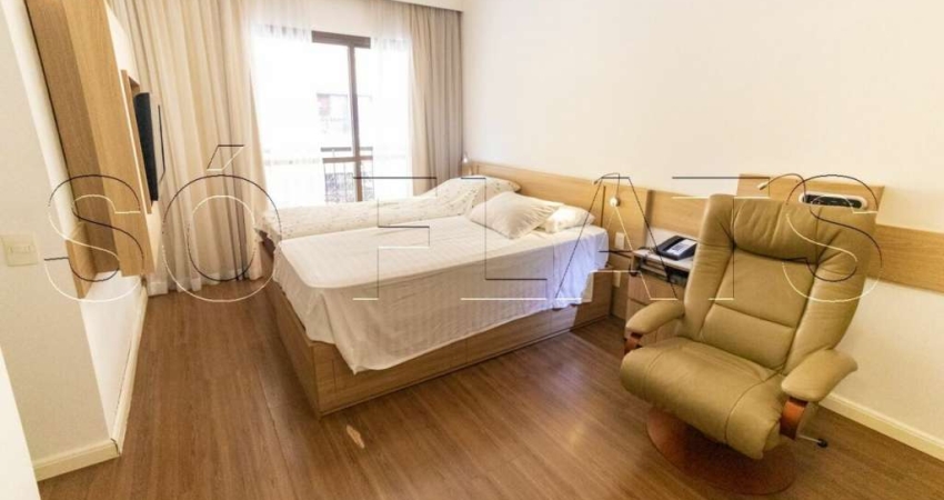 Flat Mercure Sp Alamedas mobiliado próximo da Av Paulista, MASP, Pq Trianon e Av 9 de Julho.