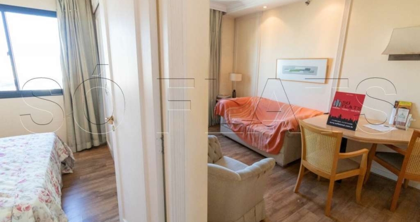 Flat na Bela Vista, próximo a Av. 9 de Julho, hospital Igesp e faculdade FGV