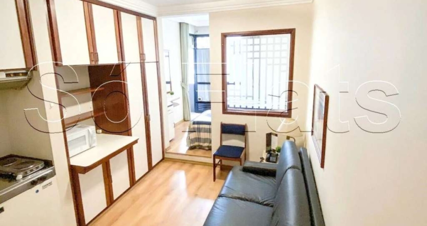 Flat na Consolação - Ótima localização com entrada imediata.