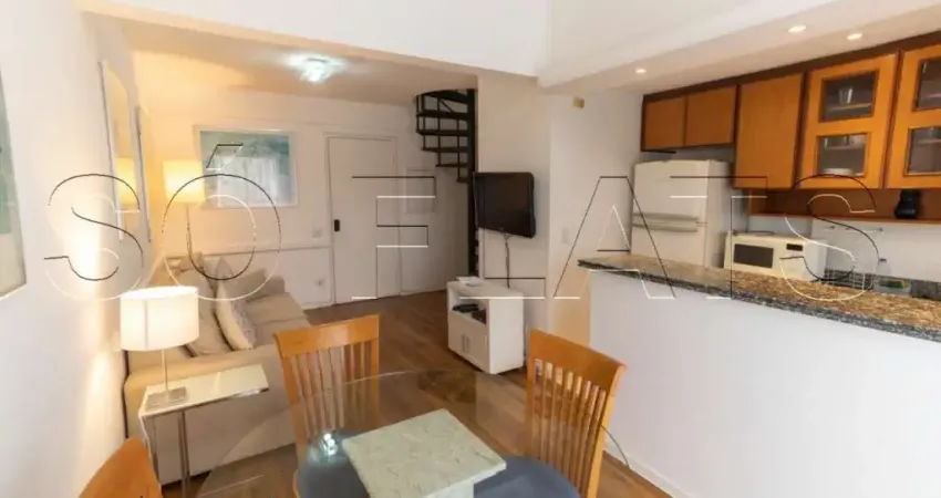 Flat com 1 quarto à venda na Avenida Moema, 177, Moema, São Paulo