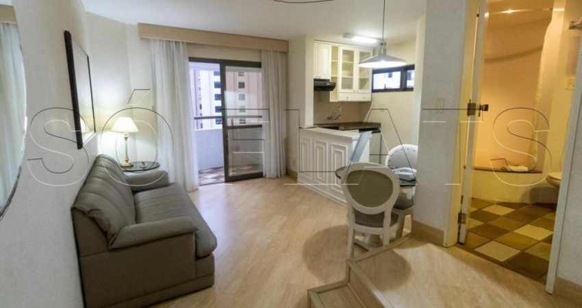 Paulista Wall Street - Flat com uma localização privilegiada muito próximo da Av Paulista.