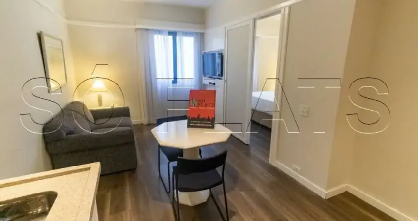 Ótima localização, Apartamento com serviços nos Jardins, para morar ou investir
