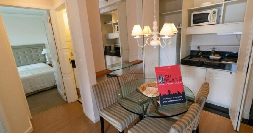Apto com serviços na Vila Nova Conceição com 02 Dorms 52m² , perfeito para investimento ou moradia.