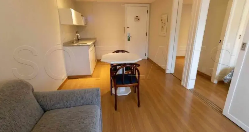 Ótima localização, flat com 02 dorms no jd. paulista, para morar ou investir