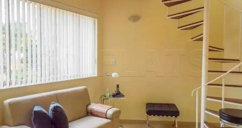Flat com 1 quarto à venda na Rua Gararu, 140, Vila Nova Conceição, São Paulo