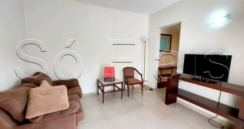 Flat no royal ibirapuera park com 42m², 1 dormitório e 1 vaga, para locação no paraíso.