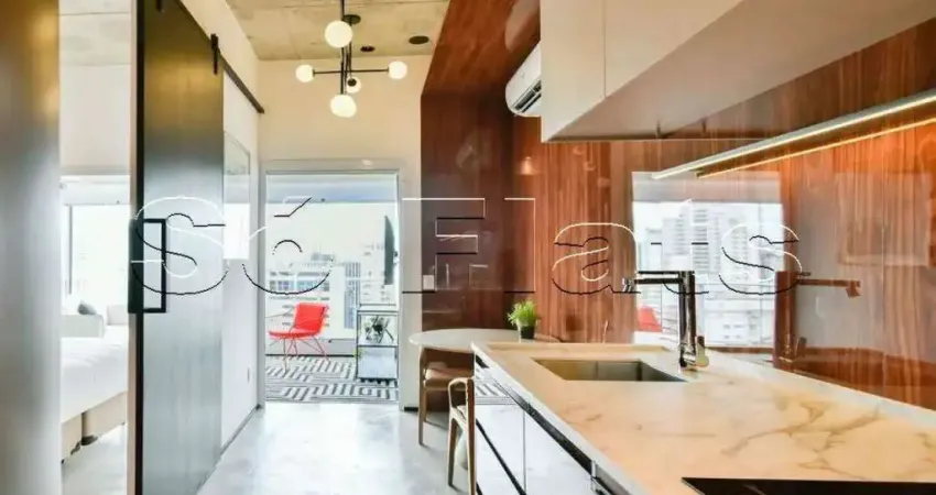 Apartamento para locação totalmente refinado na Rua da Consolação, próximo a Mackenzie.
