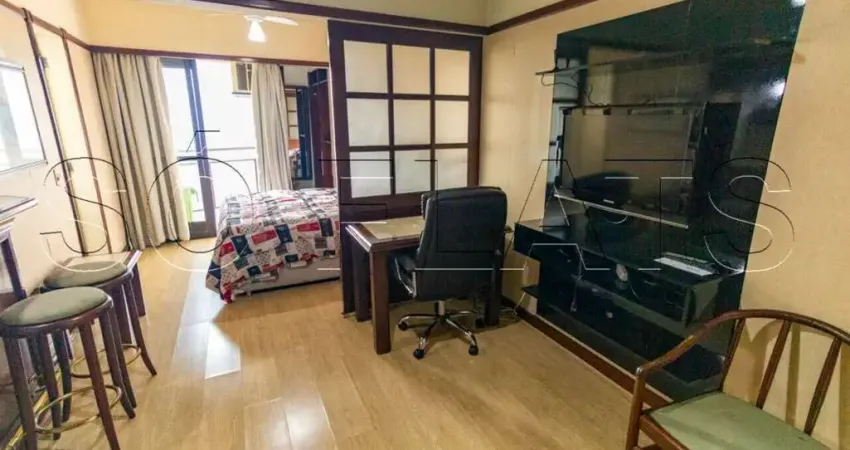 Flat Champs Elysses disponível para venda com 30m², 1 dormitório e 1 vaga de garagem