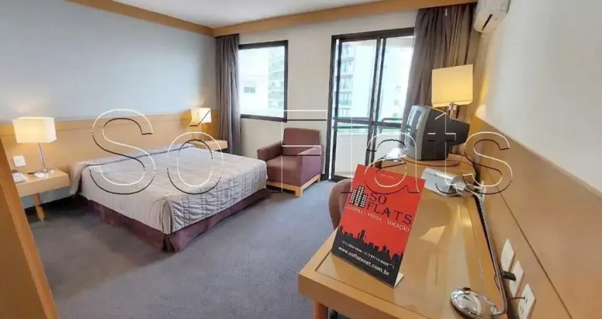 Apto no quality faria lima, contendo 29m², 1 dormitório e 1 vaga para locação em pinheiros.