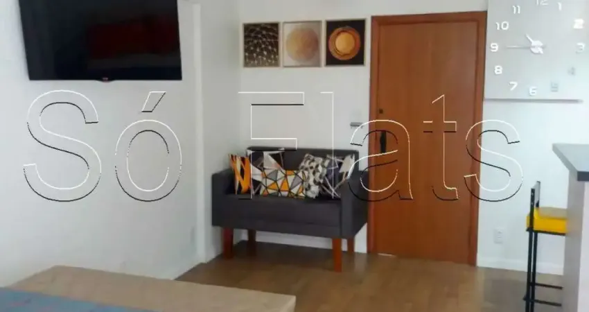 Flat com Serviços em São Vicente, ótimo para investimento ou moradia