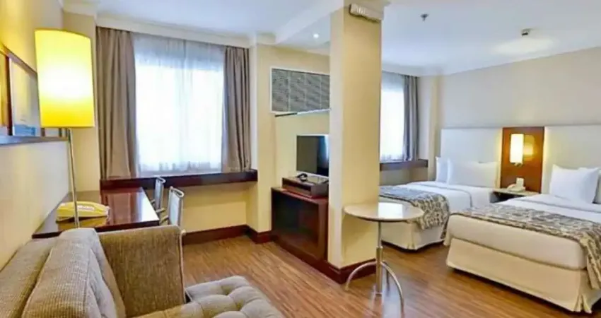 Flat Transamérica International Plaza disponível para venda com 29m² e 01 vaga de garagem